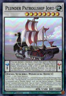 Plunder Patrollship Jord Super Rare Photon Hypernova PHHY-EN041 NM