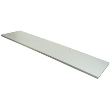 Econoco PW-1248WH 12 in. x 48 in. Melamine Shelf  White