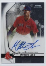 2020 Bowman Sterling Prospect Auto Matthew Lugo #BSPA-ML Auto 5c2