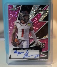 2024 Leaf Eclectic FLASH Rookie | Autographed Ryan Flournoy | 6/7