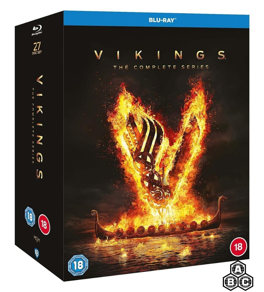 Vikings: The Complete Series Blu-ray [Region Free] Season 1-6