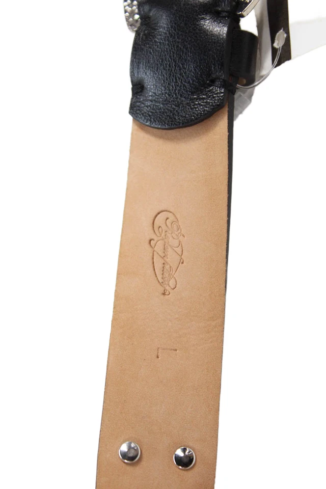 Redemption 女式 Fleur De Lis 搭扣可调腰带黑色 42 码 — 第 4/4 张图片