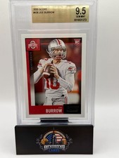 2020 JOE BURROW Panini Score #438 Rookie Card BGS 9.5 Cincinnati Bengals. rookie card picture
