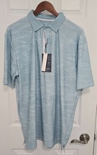 BOSTON SCOTT - Light Blue Golf Polo - Men's Size XXL (BRAND NEW W/TAGS!!)