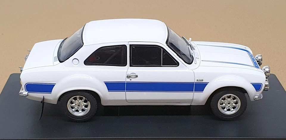 Caja Blanca Escala 1/24 Diecast WB124250 - Ford Escort Mk1 RS 2000 - Blanco/Azul Foto 3 de 4