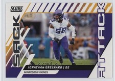 2025 Score Sack Attack Jon Greenard Jonathan Greenard #3 0q5