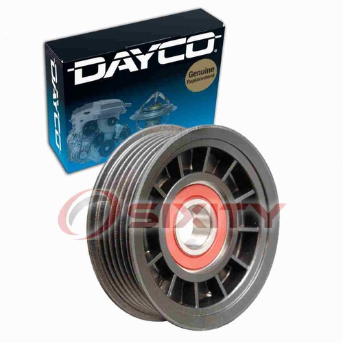 Dayco Grooved Pulley Drive Belt Idler Pulley for 2000 Buick LeSabre