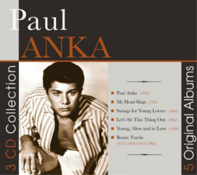 Paul Anka 5 Original Albums (CD) Box Set