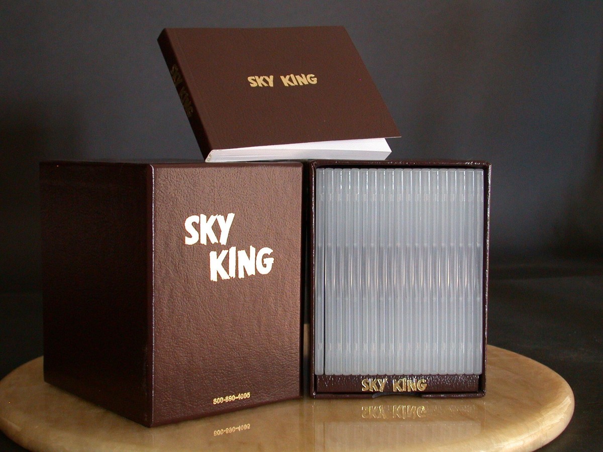 Official Sky King DVD Box Set All 72 TV Episodes + Book + Aviation
