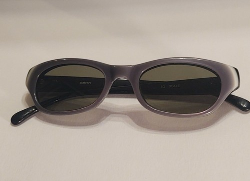 SMITH OPTICS IQ SLATE Black Gray Plastic Glass Lenses Women's Cat Eye Sunglasses - Picture 3 of 11