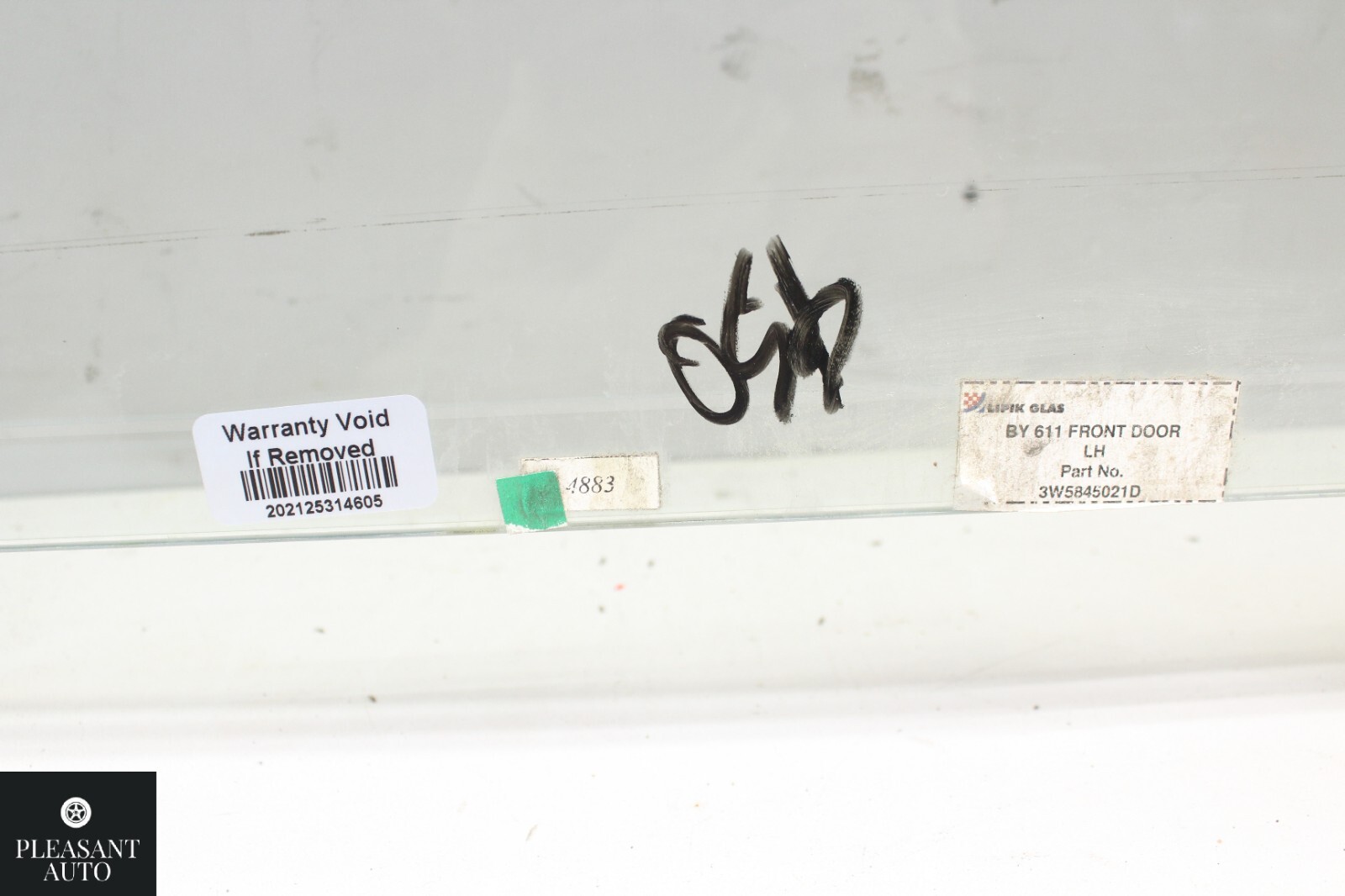 Front Left Door Window Glass OEM 06-12 Bentley Continental Flying Spur