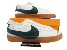 Nike Herren Leder Sneaker Blazer Low ´77 Jumbo WNTR weiß/grün Gr.40