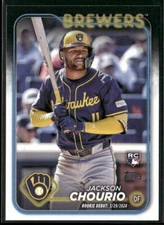 2024 Topps Update #US155 Jackson Chourio Milwaukee Brewers