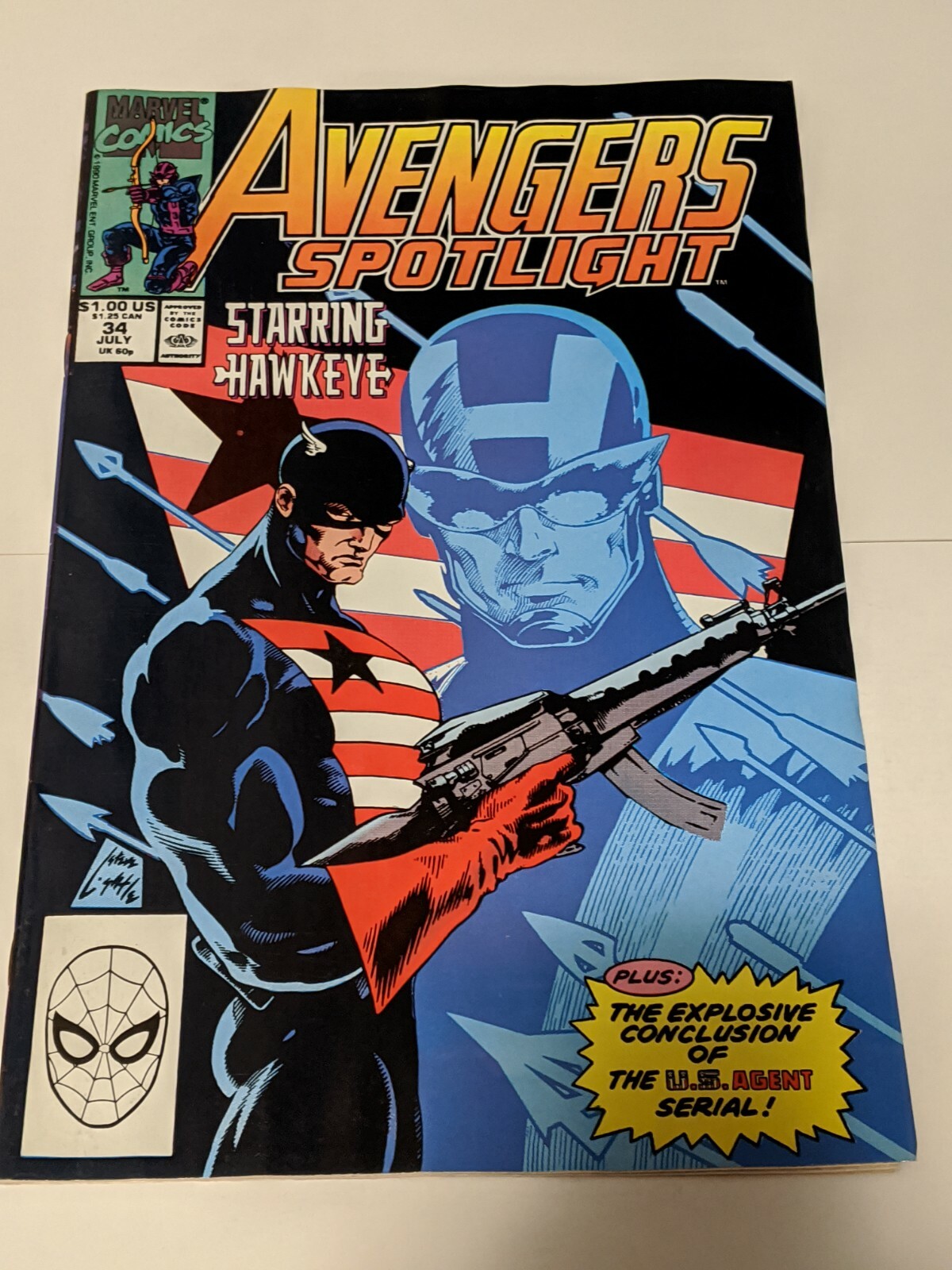Avengers Spotlight 31 April 1990 Marvel Comics eBay