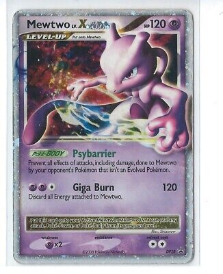  Pokemon - Mewtwo LV.X – DP28 – Promotional (DP28) - Diamond and  Pearl Black Star Promos - Holo : Toys & Games