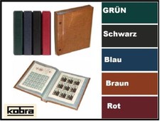 Arc Album Kleinbogenalbum KOBRA B2-S Black +50 Cases for Sheetlet Blocks