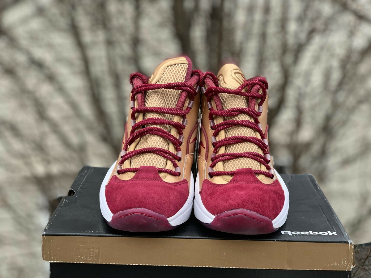 Reebok Question Mid x Packer Saint Anthony sneakers 1 of 500 pair made. Size 9 - Reebok Packer Shoes x Question Mid Saint Anthony  main image 2