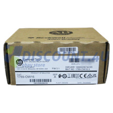 New Allen Bradley 1769-OW16 Factory Sealed In Box Relay Output Module 1769-OW16