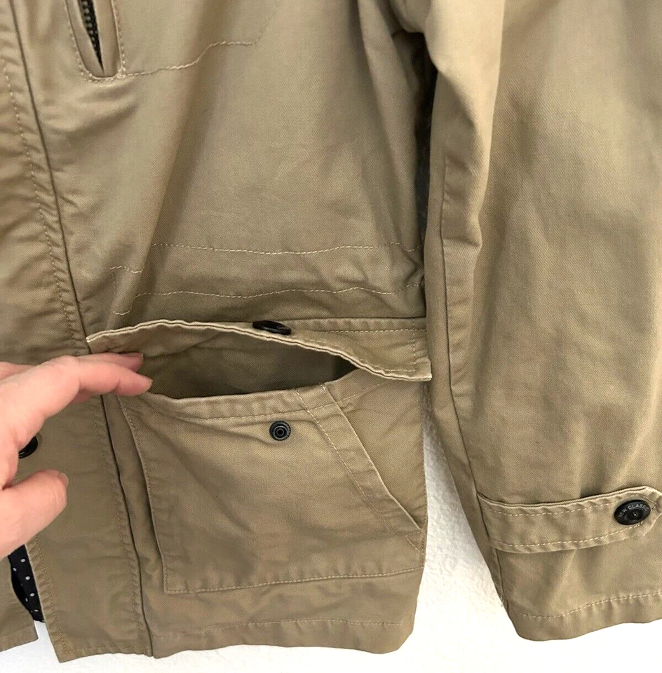 Chaqueta de Lona Field Chore Para Mujer Mediana Forrada Desmontable Capucha Granero Caminar Usada en Excelente Condición Foto 4 de 4