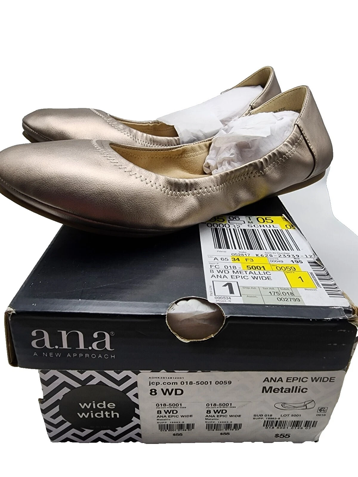 A.N.A Casual Ballet para Mujer
