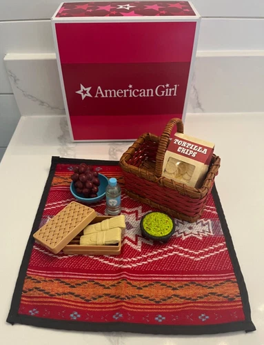 American Girl Doll Saige's Picnic Set, Retired.