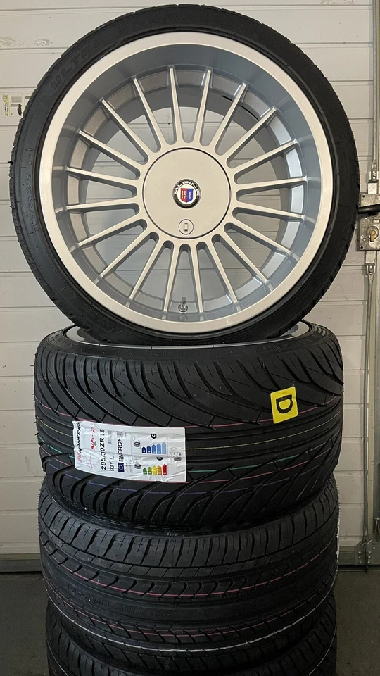 Kompletträder ALPINA STYLE DESIGN 9x18 10,5x18 BMW E31 NANKANG TÜV - Bild 4 von 4