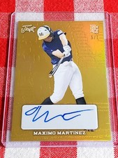 Maximo Martinez 2023 Leaf Perfect Game Just Gems Auto Gold 5/7 #GA-MM3 SoCal