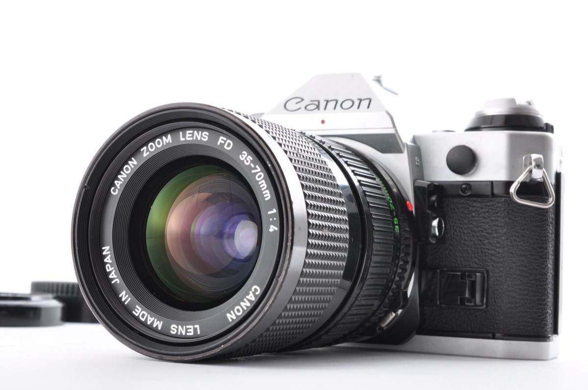 Canon AE-1 program シルバー + FD 35-70㎜ Canon AE-1 PROGRAM【完動品】シルバーボディ・New FD35-70mm