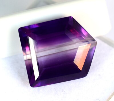 Fine Quality Natural Amethyst Purple 10.90 Ct Fancy Cut Loose Certified Gemstone