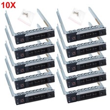 10 Dell DXD9H Gen14 Gen15 GEN16 2.5 tray caddy R760xs 750 650 550 R450 T550 T350