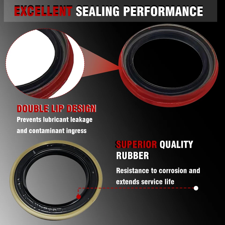 For Ford F-250 F-350 F Econoline Super Duty New Front Wheel Bearing & Seal Kit Foto 3 de 4