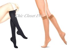 Women NEW Black All Colors Knee High Warm Winter Tights Hosiery Stocking Socks