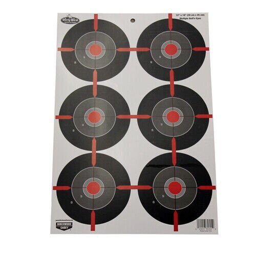 Cibles Autocollantes Vertes Birchwood Casey – Paquet De Tailles Assorties Pour Tir Sur Cible