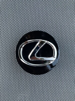 LEXUS SET OF 4 BLACK 62 mm/2.44in Wheel Center Caps | eBay