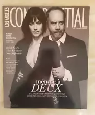 LOS ANGELES CONFIDENTIAL MAGAZINE FALL 2016 BILLIONS' PAUL GIAMATTI MAGGIE SIFF