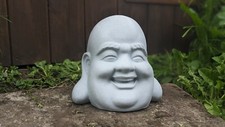 Laughing Buddha Garden Sculpture Buddhism Decor -Buddha Garden Statue