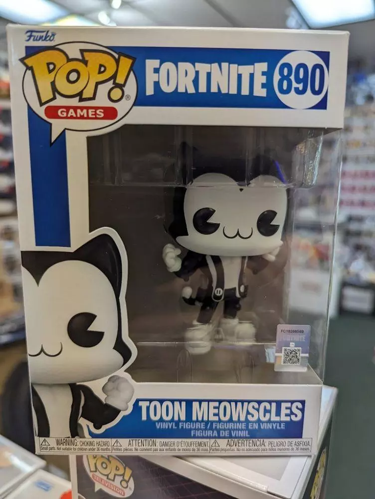 Funko Fortnite POP Games Meowscles Vinyl Figure 639 - ToyWiz