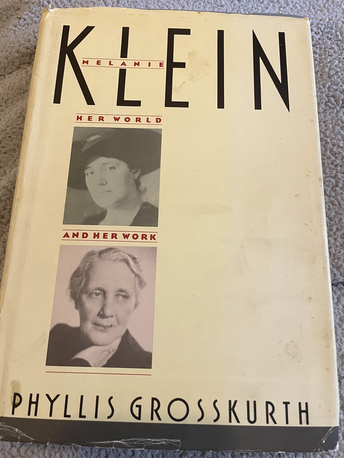 Melanie Klein: Her World and Her Work by Phyllis Grosskurth (Paperback, 1987)