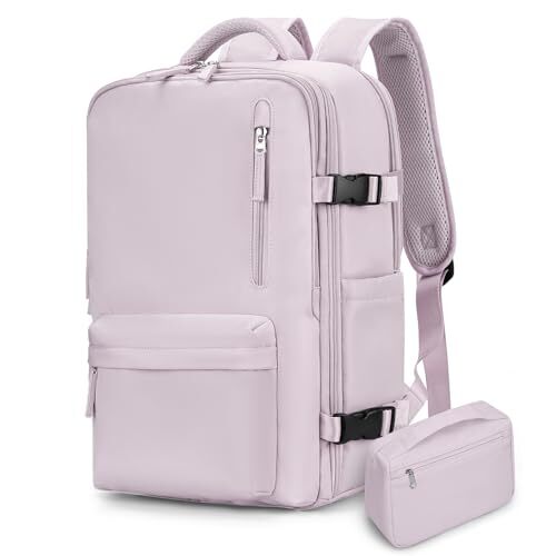 Large Waterproof Travel Backpack for Women & Men - Flight Approved Carry-On