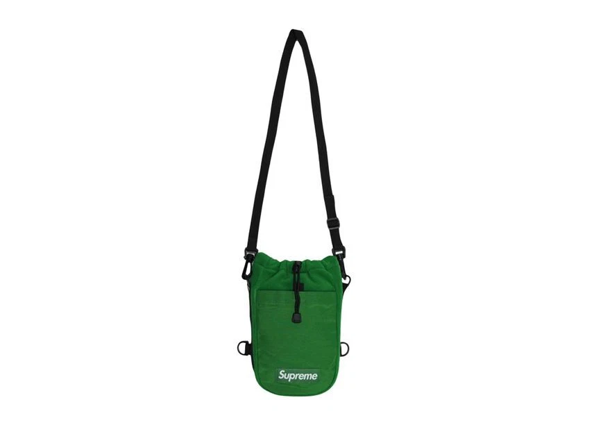 Sac à bandoulière Supreme Polartec vert
