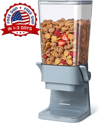 Máquina De Contenedor Almacenamiento Alimentos Secos Dispensador Cereales 5.5 Qt