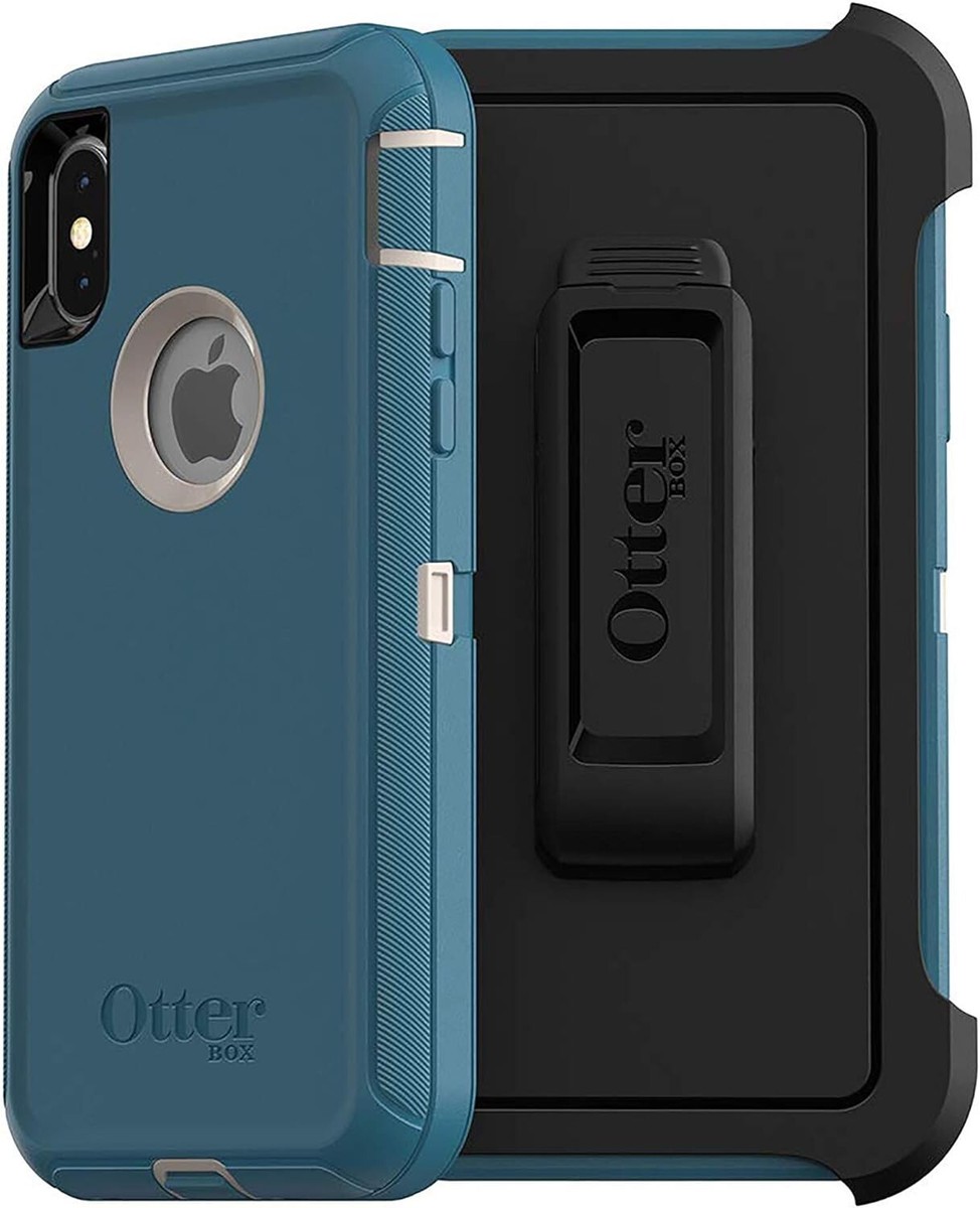iPhone X レザーフォリオ＋オッターボックス OtterBox DEFENDER Series Case for Apple iPhone X / iPhone Xs - Big