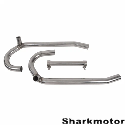 For BMW R75 R80 R90 R100 Motorcycle Front Exhaust Pipe Header Stainless 38MM USA