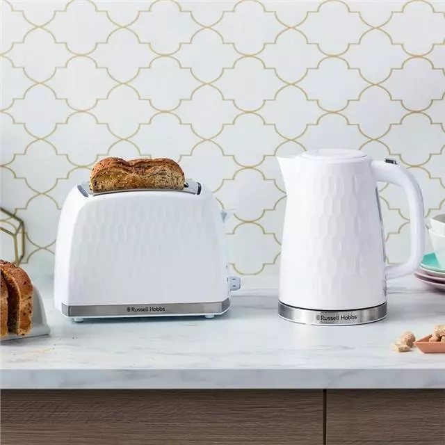 Russell hobbs grey 2025 kettle and toaster