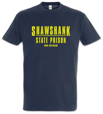 Shawshank State Prison T-Shirt The Shawshank Prison Redemption Symbol Logo Sign