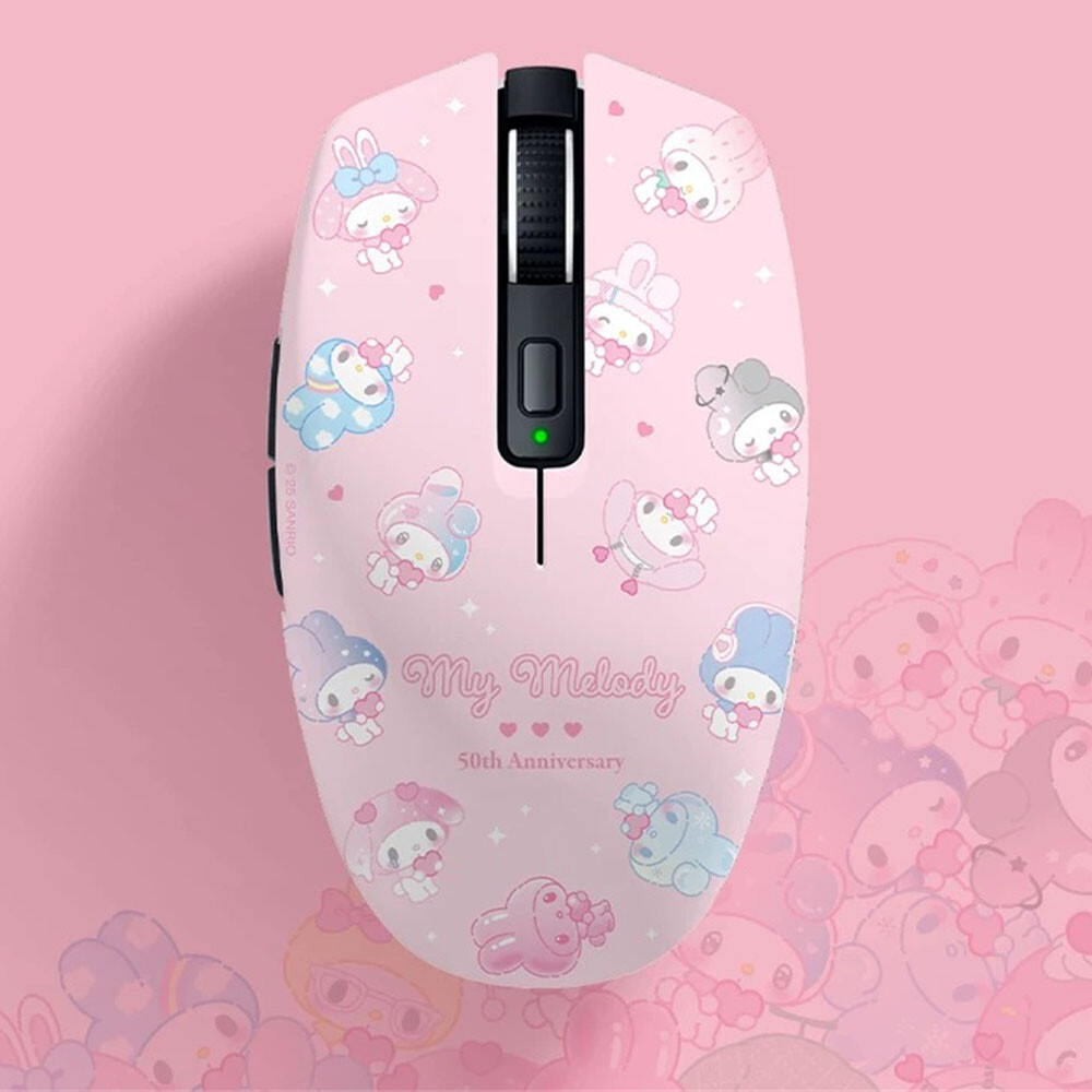 Razer x Sanrio My Melody 50th Orochi V2 Wireless BT Gaming