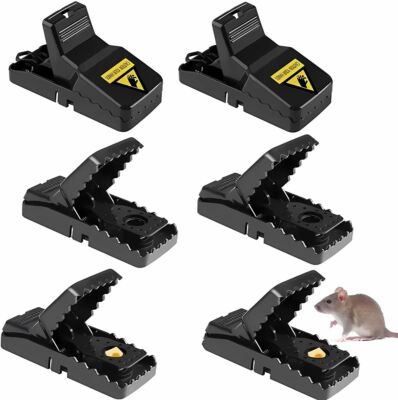 Profi Mausefalle Schlagfalle Rattenfalle Wiederverwendbar Mäusefang Mouse Trap