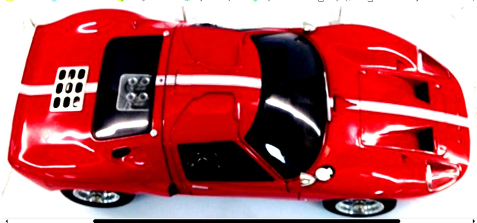 Ford GT40Race Car24Racing Le Mans1 12 LARGE SCALE Custom Built18Metal Body Model - Image 2 of 4