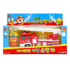 Pororo figure Fire Truck Kids Toys Set / Korean TV Animation