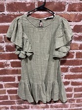 Zara Womens Green Dress Medium